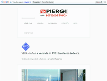 Tablet Screenshot of infissipvcpalermo.com
